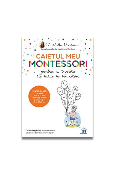 Dph My Montessori Notebook for Learning to Write and Read