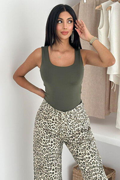 Noa Noa Жіноча блузка з V-подібним вирізом без рукавів для офісу та повсякденного використання