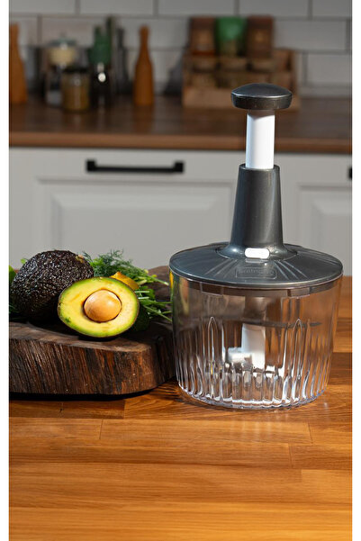 My Kitchen Solingen 3 Bıçaklı Manuel Doğrayıcı El Rondosu El Blenderi El Basmalı Rondo