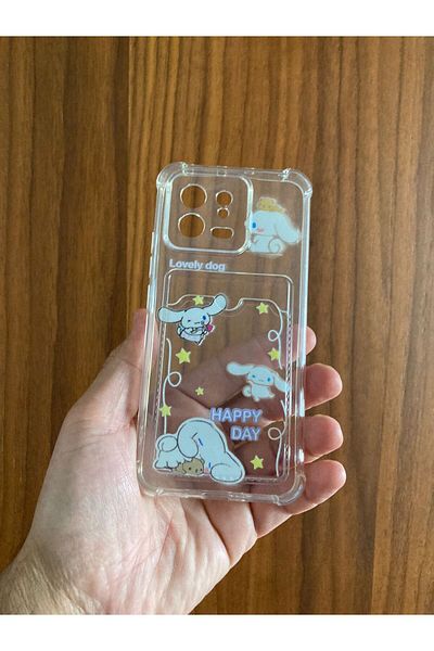 Newon Mi 13 Cinnamoroll Printed Transparent Card Holder Phone Case Cover Cover Case Compatible