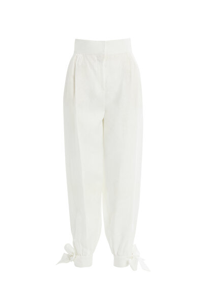 GİZİA Bilekden Bağlama Detaylı Pantolon