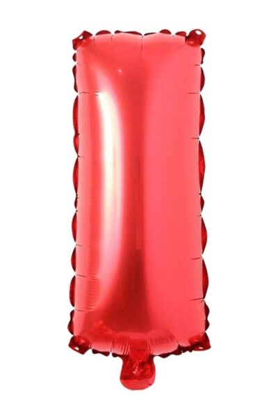 PartiCompany بالون رقائق الحروف الحمراء