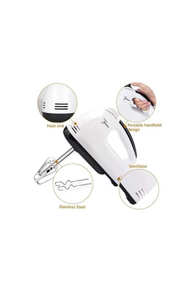 Promagg Electric Hand Mixer with 7 Speed Levels