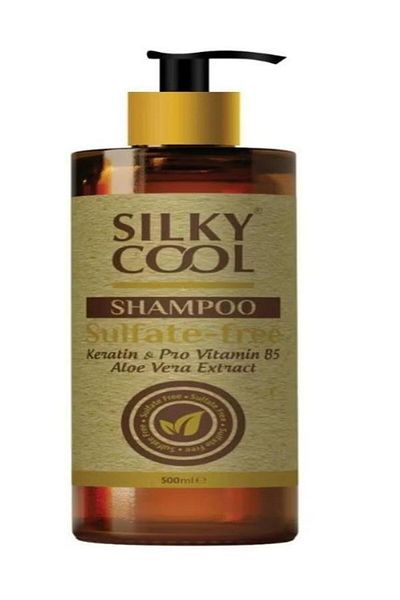 Silky Cool Shampoo Sulfate Free Keratin