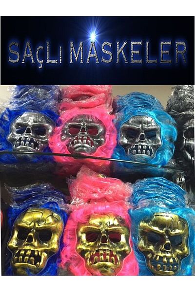 Skygo Dry Head Mask with Hair 1 Piece