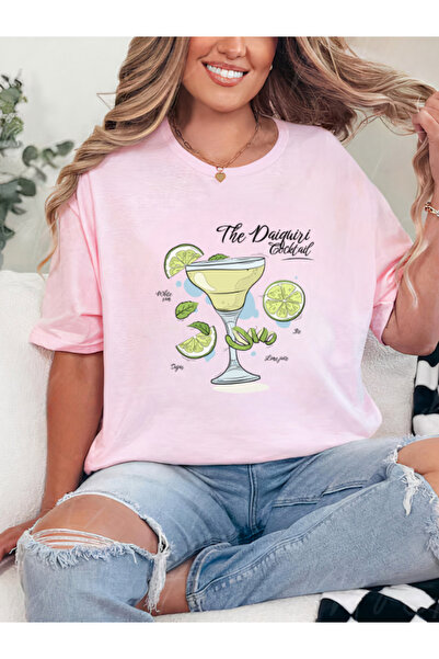 Sarah's Boutique Tricou de damă – 100% bumbac – THE DAIQUIRI