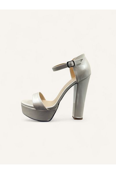 Odie Collection Women's Stylish Night Single Hard Hat Ankle Tie Platform Evening Dress Wedding Dress Wedding Shoes