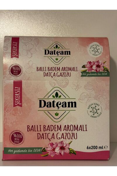 Datçam Ballı Badem Aromalı Datça Gazozu 200 Ml 6'lı