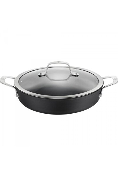BALLARİNİ Pan with Lid, Ballarini, Aluminum/Stainless Steel, 24 cm