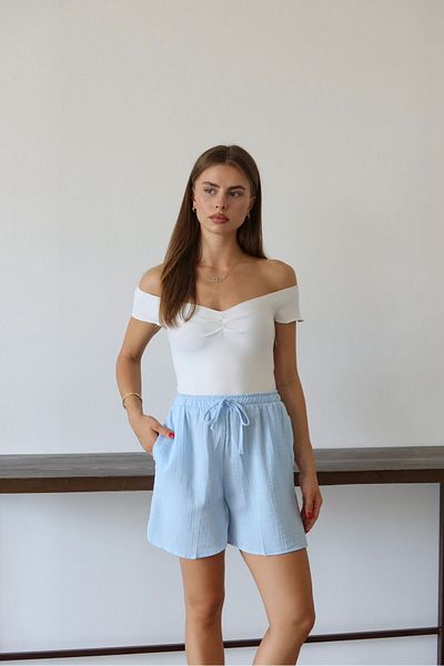 Patreon Women's Shorts with Muslin Pockets (100% Cotton)