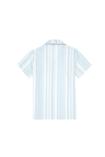 U.S. Polo Assn. Erkek Çocuk Açık Mavi Örme Gömlek 50305651-VR003