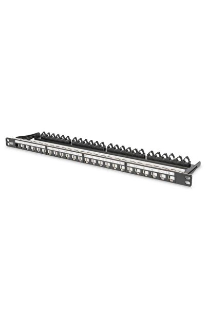 Digitus Patch Panel cu 24 de porturi 0.5U, DN-91422, Negru