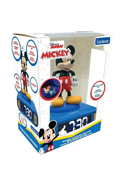 LEXIBOOK Ceas desteptator cu lumina 3D, MICKEY M.