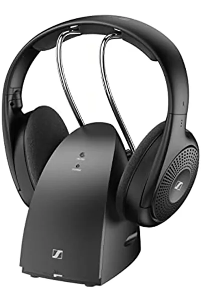Sennheiser RS 120W On-Ear Wireless Headphones for Crystal-clear TV Listening with 3 Sound Modes, Li