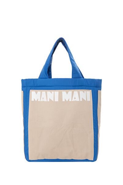 GİZİA Baskılı Kumaş Bej Sırt Çantası