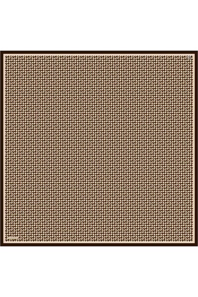 Armine Silk Scarf 2026 Winter - 9417-09 Bitter Coffee Beige Twill