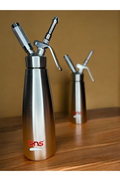GNS Krema Sifonu Çelik 500 ml