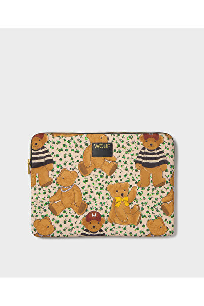 Wouf لطيف - حافظة كمبيوتر محمول مقاس 15 بوصة و16 بوصة