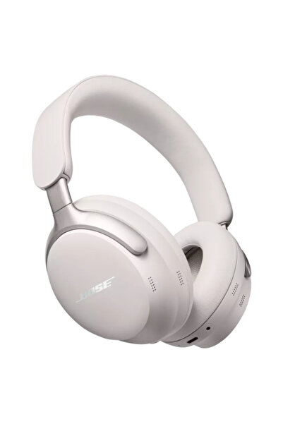 Bose Căști wireless QuietComfort Ultra, Bluetooth, supraauriculare, microfon, ANC (alb)