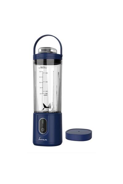 FRAM Portable Blender FBP-P74BL, Autonomy 10-15 Minutes, Stainless Steel Blades, Auto Shut-Off, Inte