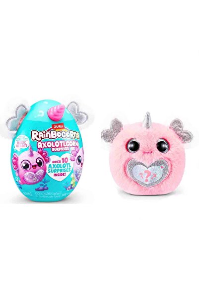 Zuru Rainbocorns Axolotlcorn Sürpriz Peluş RAR35000 - Beyaz-Gri