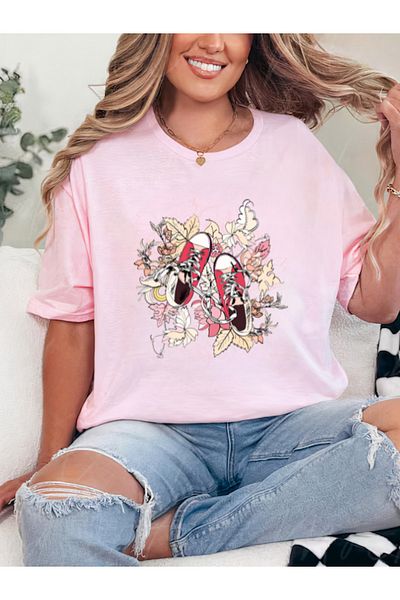 Sarah's Boutique Women's T-Shirt – 100% Cotton – AUTUMN FALL