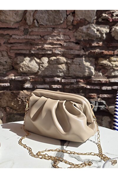KOÇAK ÇANTA Γυναικεία τσάντα ώμου με κλειστή αλυσίδα και λουράκι