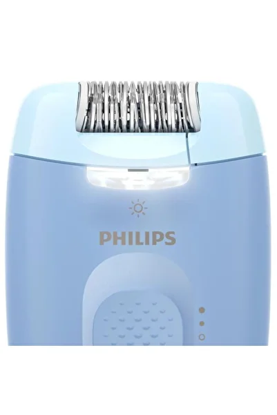 Philips PHILIPS Epilator Series 4000 BRE247/00, 2 speed settings, washable epilation head, 4 accessories, LED light