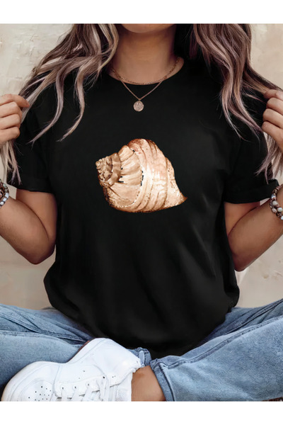 Sarah's Boutique Tricou de damă – 100% bumbac – MARINA SHELL