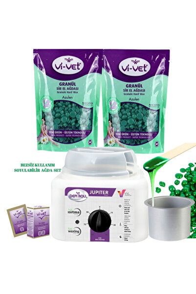 Vivol SİR AĞDA ISITICI MAKİNE 2 PAKET AZULEN BONCUK AĞDA HEDİYELİ