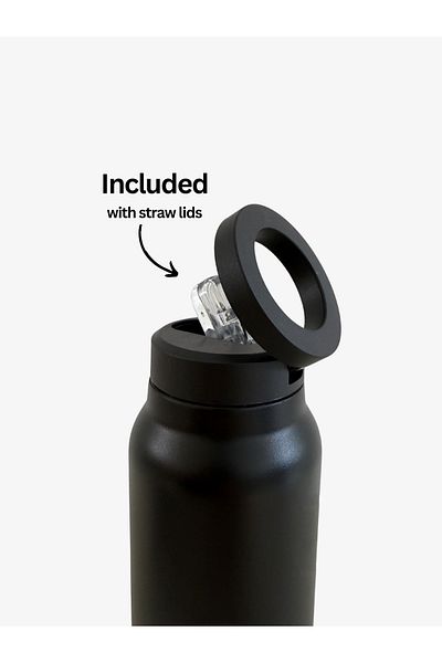 Sportsorigin Tripod Pro Water Bottle with MagSafe Mount - 1000 ml - Black