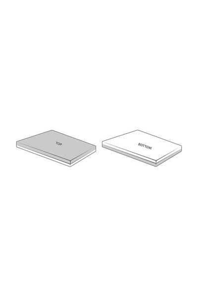 OEM Satin sheet SANDRA 150x250 light gray