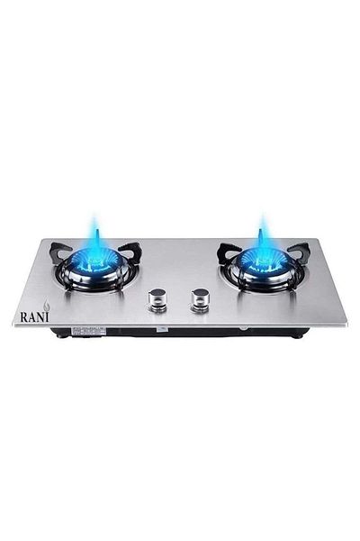 Rani 2-Burner Gas Stove With Self-Ignition