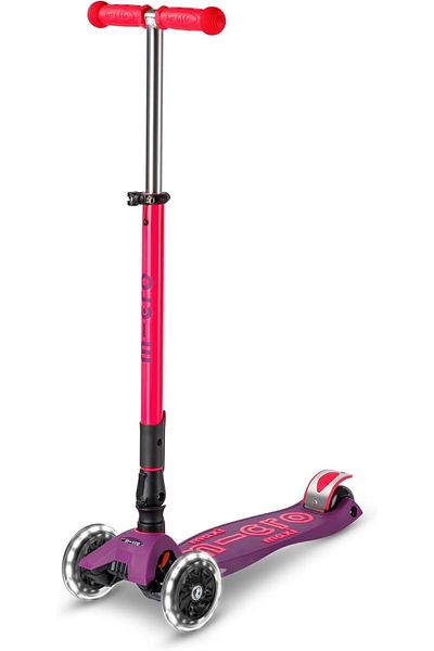 Micro Scooters | Maxi Deluxe Foldable Children's Scooter | Big Wheels | Handlebar Adjustable |