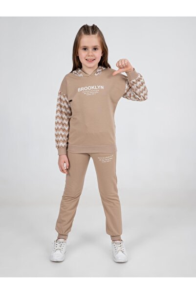 NURTOPU Σετ αθλητικής φόρμας για κορίτσια εποχιακό 2 κορδόνια στο κάτω μέρος ...