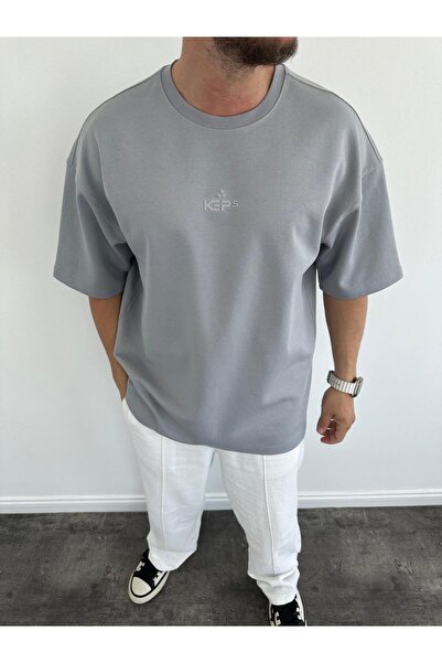 KağanKY Grătar dublu față cu imprimeu tricou