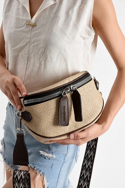 archangel Women's Waist Bag Ethnic Pattern Strap