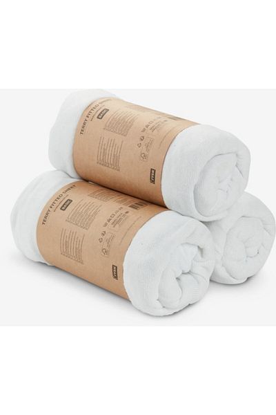 OEM Plush sheet TINDRA 90x200x30 white