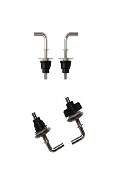 bym yapı Klozet Kapak Montaj Vidası Aparatı Metal Krom Kolay Montaj