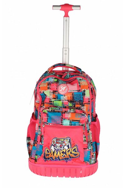 PIGNA STRONG TROLLER BAG PINK PIG