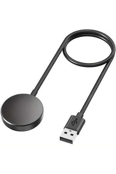 Vikefon Black Magnetic Watch Wireless Charger For Samsung Galaxy Watch 8/7/6/5pro/5/4/3 Active 2 Portable US