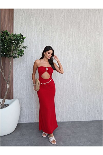 ESRAHELVACI Straples Starfish Accessory Dress