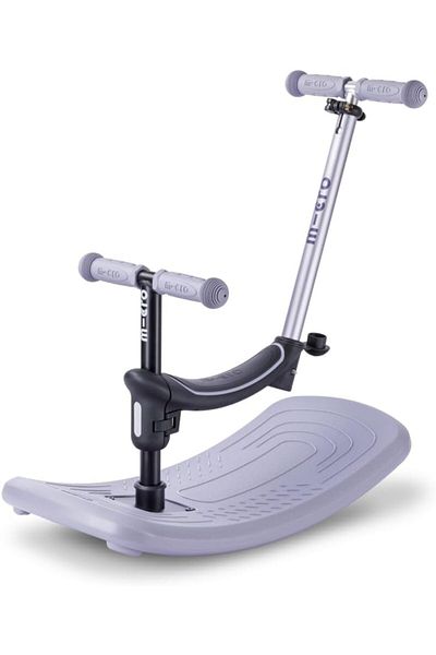 Micro Mini Deluxe Rock & Go LED Lavender Mist | Deluxe Rock Scooter for Kids | Kids Scooter Deluxe R