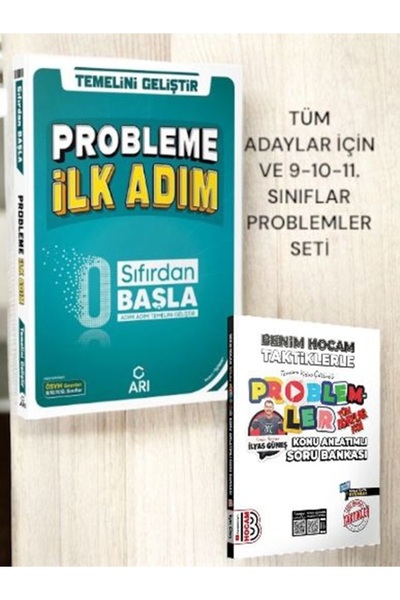 Arı Yayıncılık Şenol Hoca Problemlere İlk Adım-Tüm Adaylar Için Taktiklerle P...