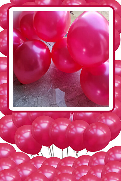 cici magnet www.cicimagnet.com بالون فوشيا ميتاليك 10 قطع (12 بوصة)