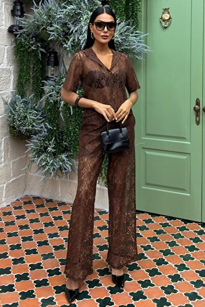 Lijuri Lace Double Suit with Lined Pants 10119 R9-J-K2