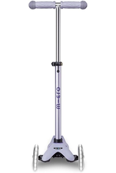 Micro Mini Deluxe Rock & Go LED Lavender Mist | Deluxe Rock Scooter for Kids | Kids Scooter Deluxe R