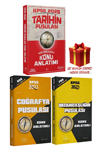 CBA Akademi KPSS 2026 Tarihin Pusulası Konu Anlatımı+Coğrafya - Vatandaşlığın...