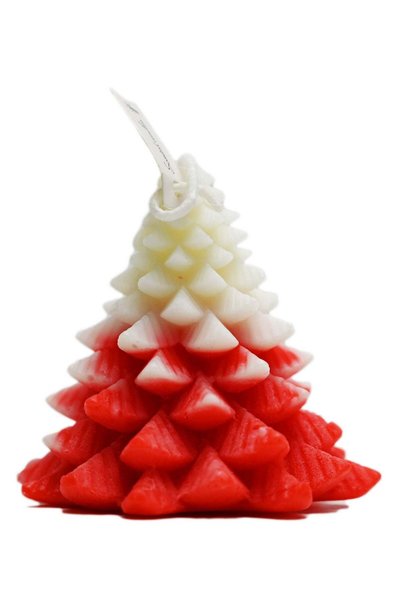 Generic Winter Tree Shaped Scented Candle Strawberry Candle Handmade Home Déc...