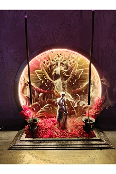 FORTE DESING Solara – Ankanın Yeniden Doğuşu Ledli Işıklı Geri Akışlı ve Çubu...